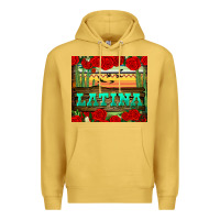Antique Gold latina tumbler Premium Hoodie - BundleAndBundleShop