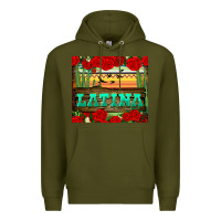 Army Green latina tumbler Premium Hoodie - BundleAndBundleShop