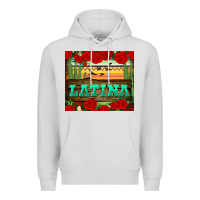 Dove Grey latina tumbler Premium Hoodie - BundleAndBundleShop