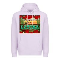Lilac latina tumbler Premium Hoodie - BundleAndBundleShop