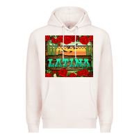 Pale Pink latina tumbler Premium Hoodie - BundleAndBundleShop