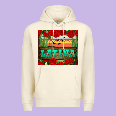 Latina Tumbler Premium Hoodie Designed By Bundleandbundleshop