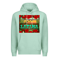 Seafoam latina tumbler Premium Hoodie - BundleAndBundleShop