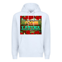 White latina tumbler Premium Hoodie - BundleAndBundleShop