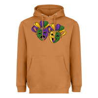 Meerkat mardi gras mask Heavyweight Hoodie - RanaPortraitStore