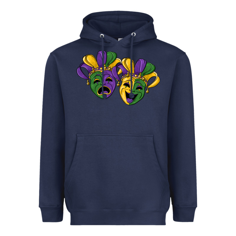 Mardi Gras Mask Heavyweight Hoodie by RanaPortraitStore | Teevron