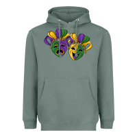 Sage mardi gras mask Heavyweight Hoodie - RanaPortraitStore