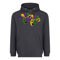 Smoke mardi gras mask Heavyweight Hoodie - RanaPortraitStore
