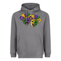 Storm mardi gras mask Heavyweight Hoodie - RanaPortraitStore