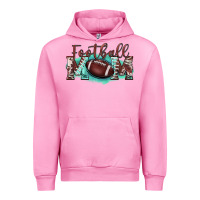 Fuchsia Pink football mom Urban Hoodie - BarkalooDesign