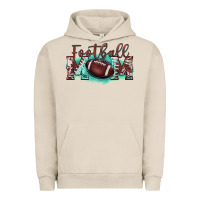 Pigment French Oak football mom Urban Hoodie - BarkalooDesign