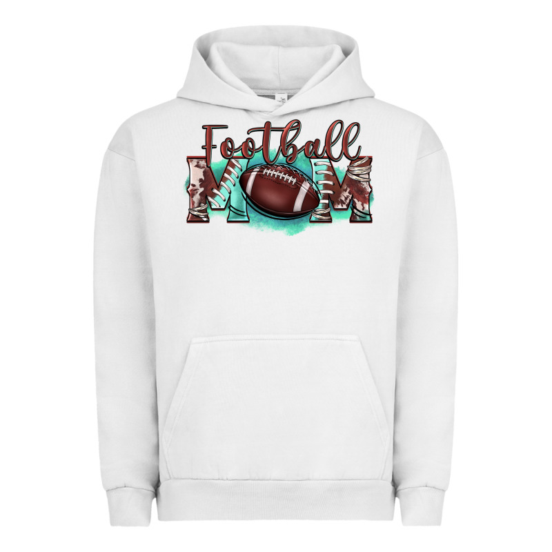 Football Mom Urban Hoodie by BarkalooDesign | Teevron