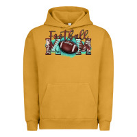 Pigment Peanut Butter football mom Urban Hoodie - BarkalooDesign
