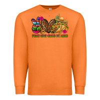 Carrot peace love cinco de mayo Premium Sweatshirt - CTS Tumbler Store