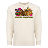 Sandshell peace love cinco de mayo Premium Sweatshirt - CTS Tumbler Store