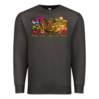 Smoke peace love cinco de mayo Premium Sweatshirt - CTS Tumbler Store