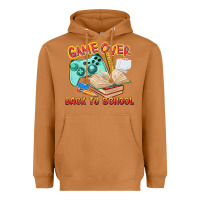 Meerkat game over back to school Heavyweight Hoodie - texasbilliewilder