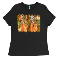 Black fall brushstrokes Ladies Tee - BarkalooDesign