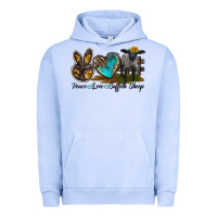 Pigment Grape Ice Peace Love Suffolk Sheep Urban Hoodie - LillyAllenDesigns