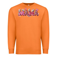 Carrot pink flowers mama Premium Sweatshirt - Zillion Design Studio