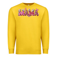 Lemon pink flowers mama Premium Sweatshirt - Zillion Design Studio