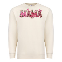 Sandshell pink flowers mama Premium Sweatshirt - Zillion Design Studio
