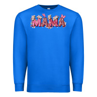 True Royal pink flowers mama Premium Sweatshirt - Zillion Design Studio