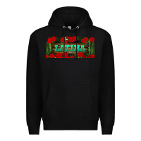 Black latina libbey glass Premium Hoodie - BundleAndBundleShop
