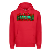Red latina libbey glass Premium Hoodie - BundleAndBundleShop