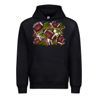 Black football background Urban Hoodie - BarkalooDesign