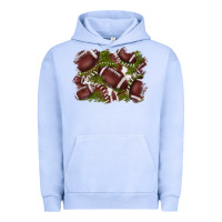 Pigment Grape Ice football background Urban Hoodie - BarkalooDesign