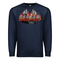 Navy race mama Premium Sweatshirt - Zillion Design Studio