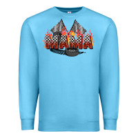 Ocean Blue race mama Premium Sweatshirt - Zillion Design Studio