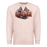 Pale Pink race mama Premium Sweatshirt - Zillion Design Studio