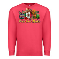 Cardinal peace love mexico Premium Sweatshirt - CTS Tumbler Store