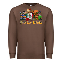 Chestnut peace love mexico Premium Sweatshirt - CTS Tumbler Store