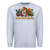 Heather Grey peace love mexico Premium Sweatshirt - CTS Tumbler Store