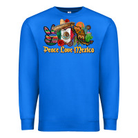 True Royal peace love mexico Premium Sweatshirt - CTS Tumbler Store