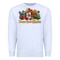 White peace love mexico Premium Sweatshirt - CTS Tumbler Store