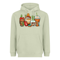 Matcha spanish teacher coffee cups Heavyweight Hoodie - Zillion Design Studio