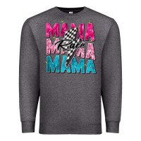 Charcoal Heather race mama Premium Sweatshirt - Zillion Design Studio