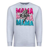 Heather Grey race mama Premium Sweatshirt - Zillion Design Studio