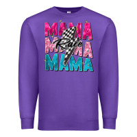 Purple race mama Premium Sweatshirt - Zillion Design Studio
