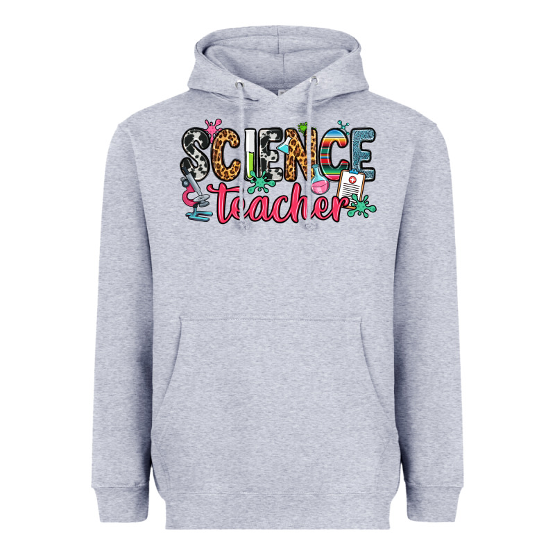 Science Teacher Heavyweight Hoodie by Zillion Design Studio | Teevron