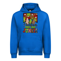 Cobalt Christmas tree cake junkie Urban Hoodie - Jasminsmagicworld