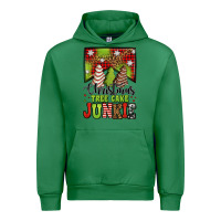 Emerald Christmas tree cake junkie Urban Hoodie - Jasminsmagicworld
