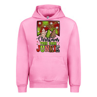 Fuchsia Pink Christmas tree cake junkie Urban Hoodie - Jasminsmagicworld