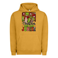 Pigment Peanut Butter Christmas tree cake junkie Urban Hoodie - Jasminsmagicworld