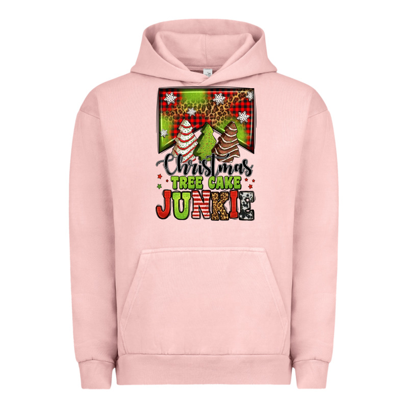 Christmas Tree Cake Junkie Urban Hoodie by Jasminsmagicworld | Teevron
