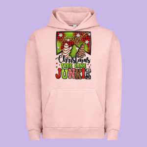 Christmas Tree Cake Junkie Urban Hoodie Designed By Jasminsmagicworld
